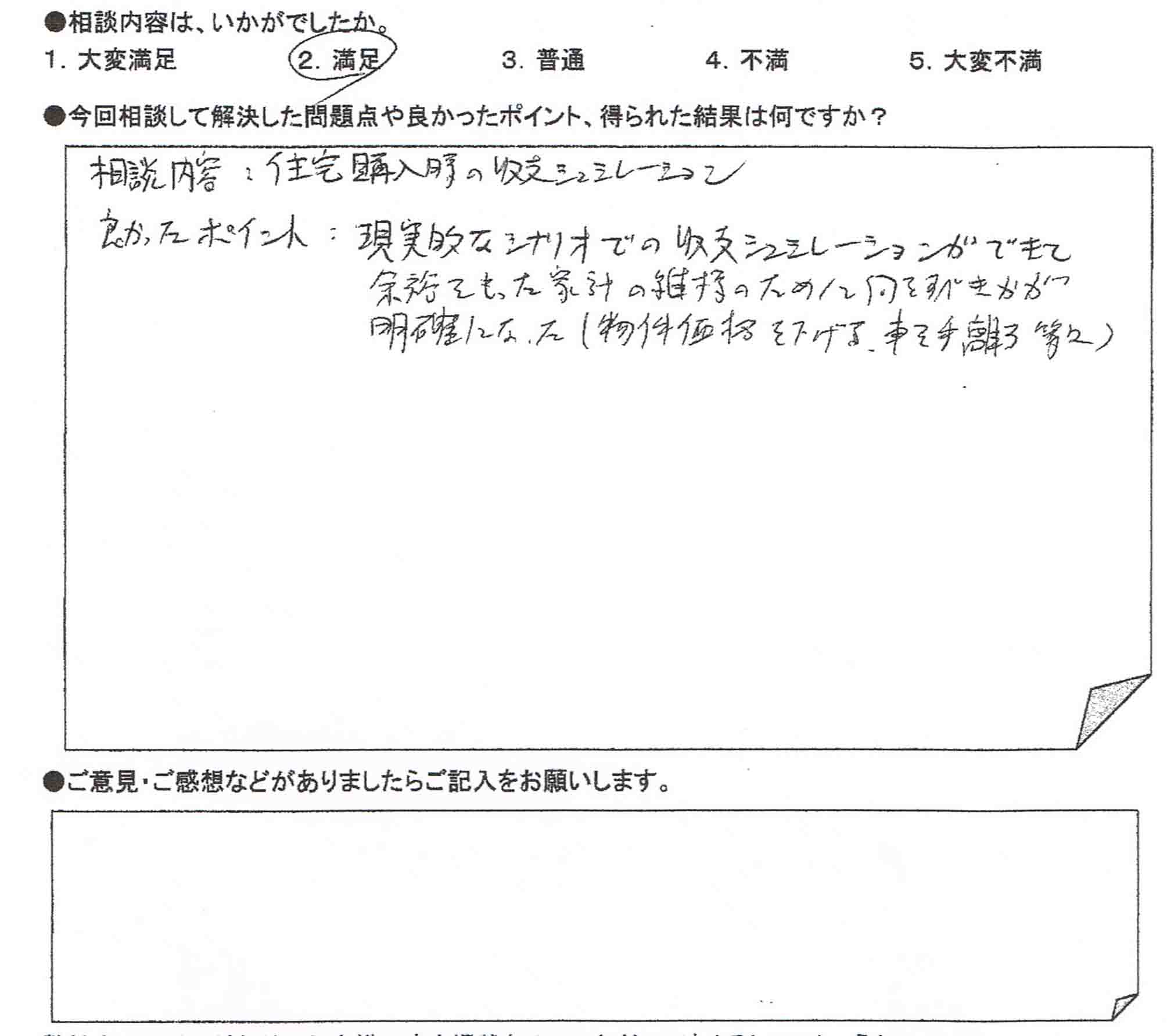 ご相談者の声