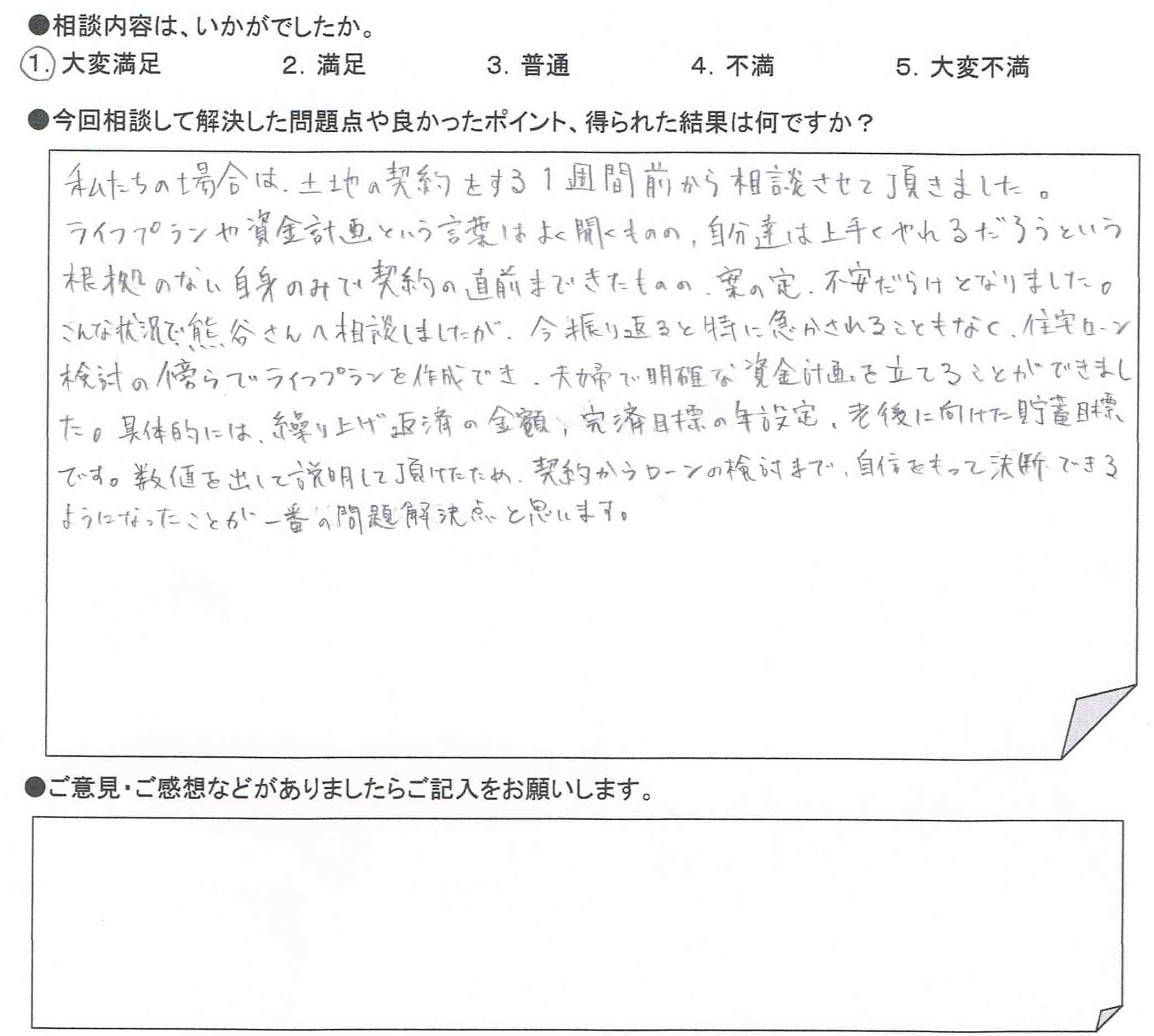 ご相談者の声