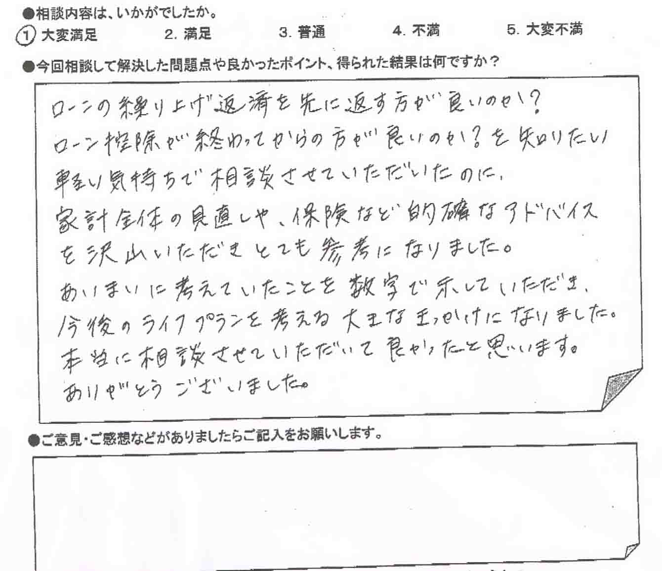 ご相談者の声