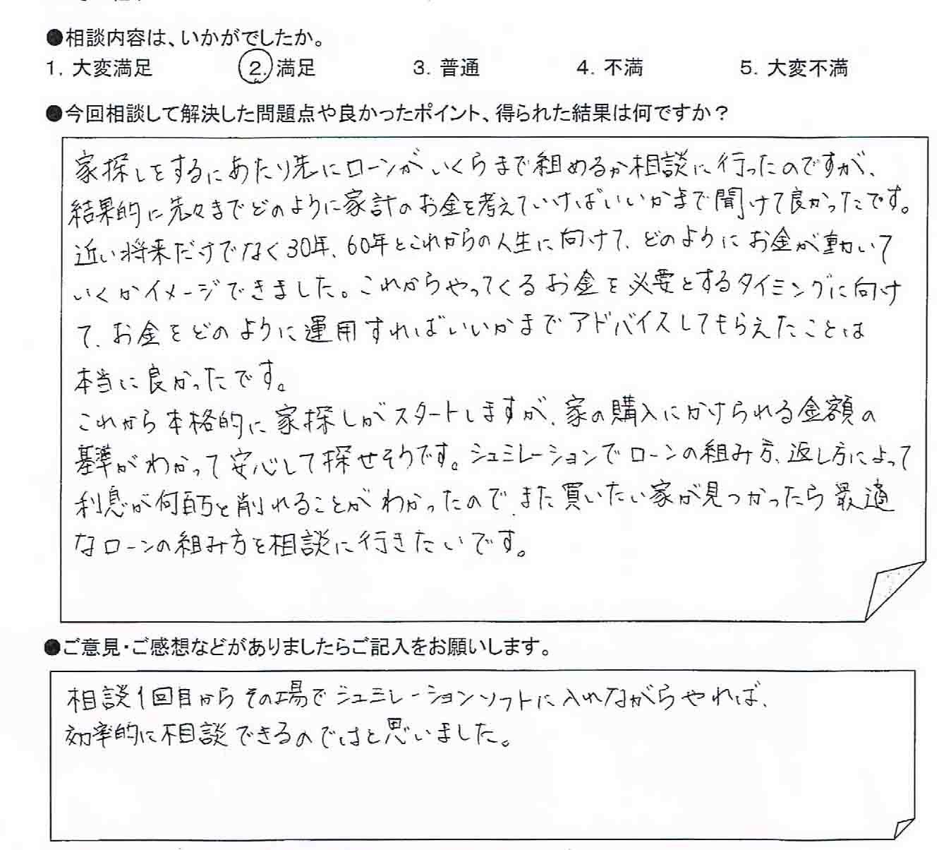 ご相談者の声