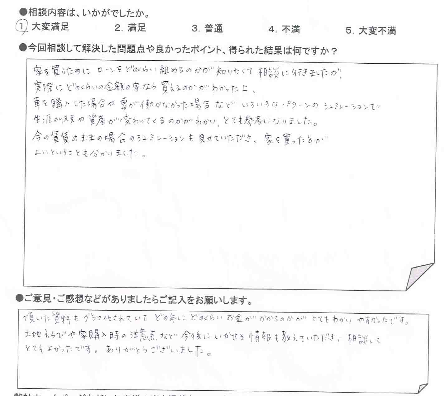 ご相談者の声