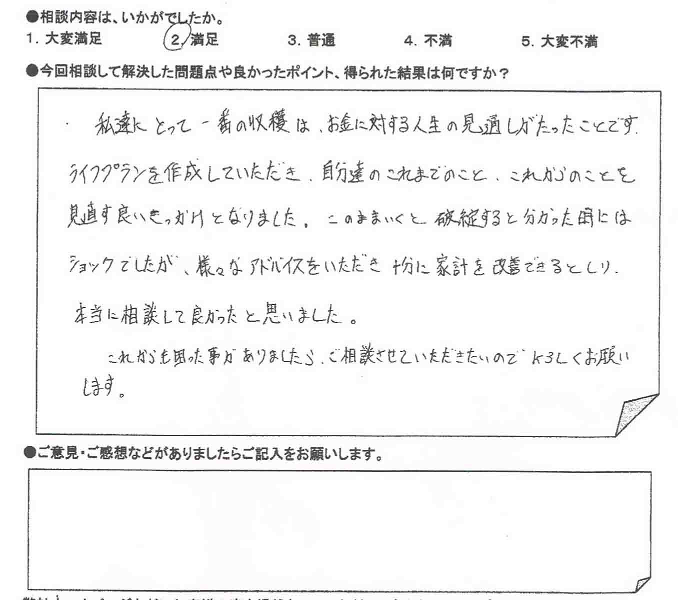 ご相談者の声