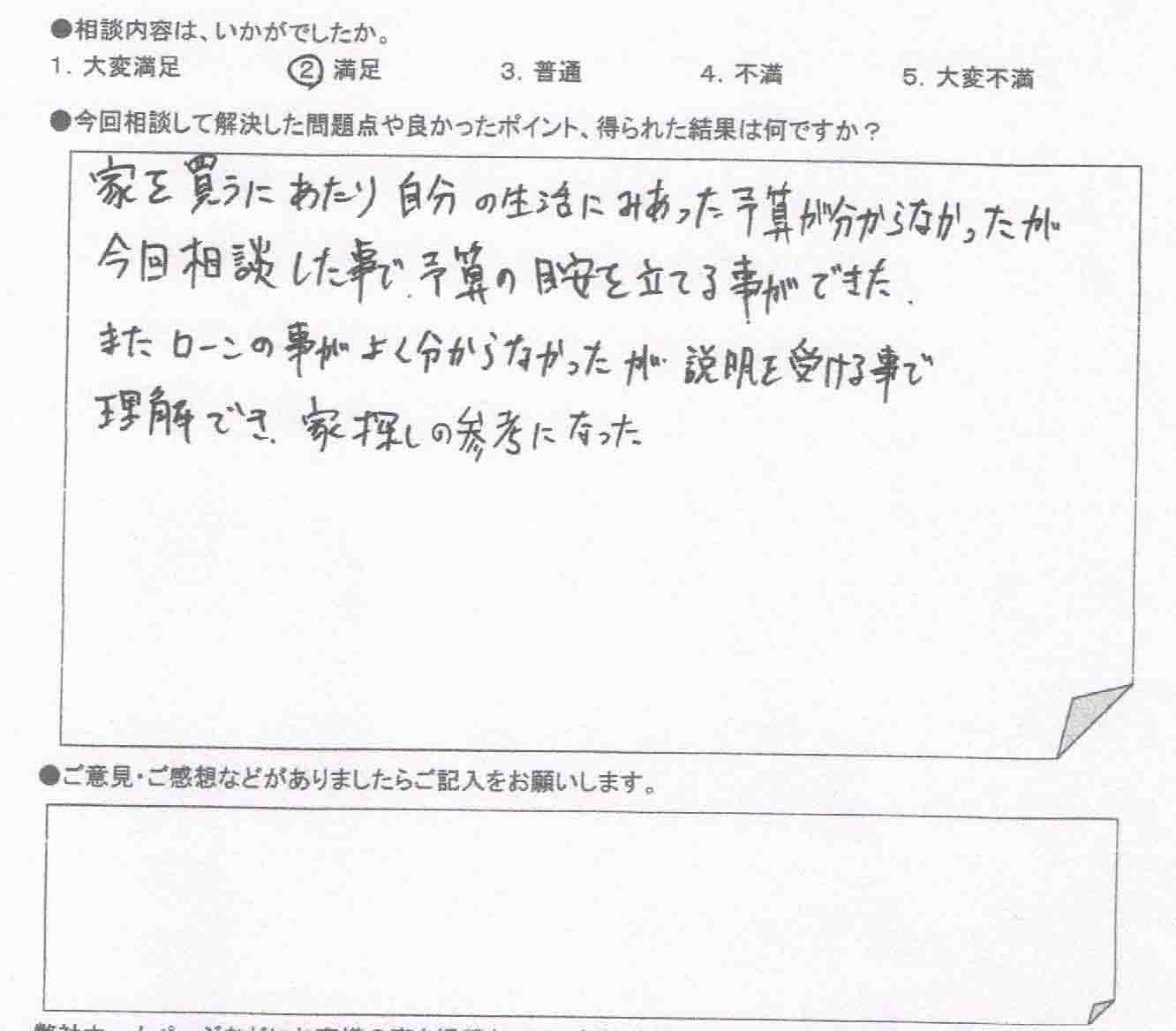 ご相談者の声