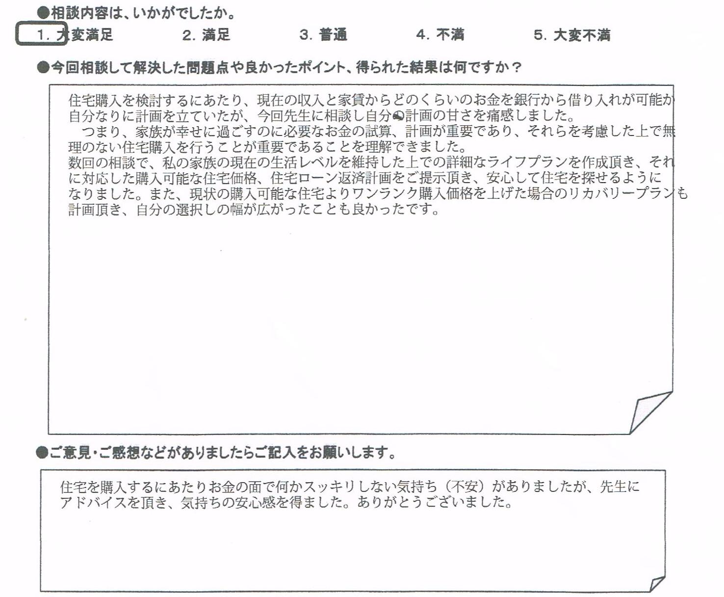 ご相談者の声