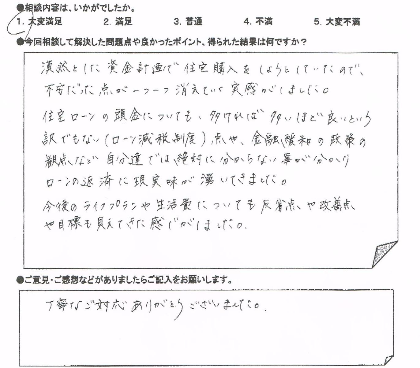ご相談者の声