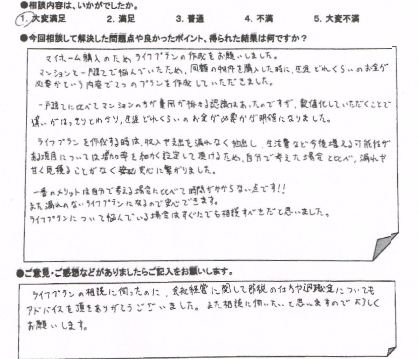 ご相談者の声