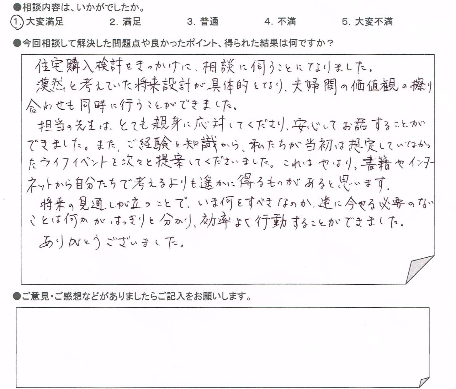 ご相談者の声