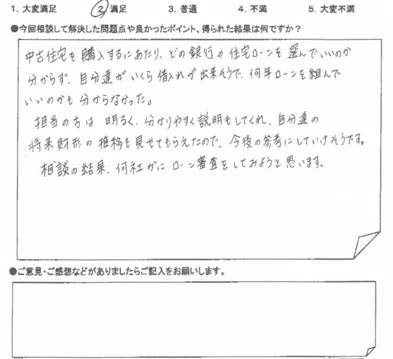 ご相談者の声