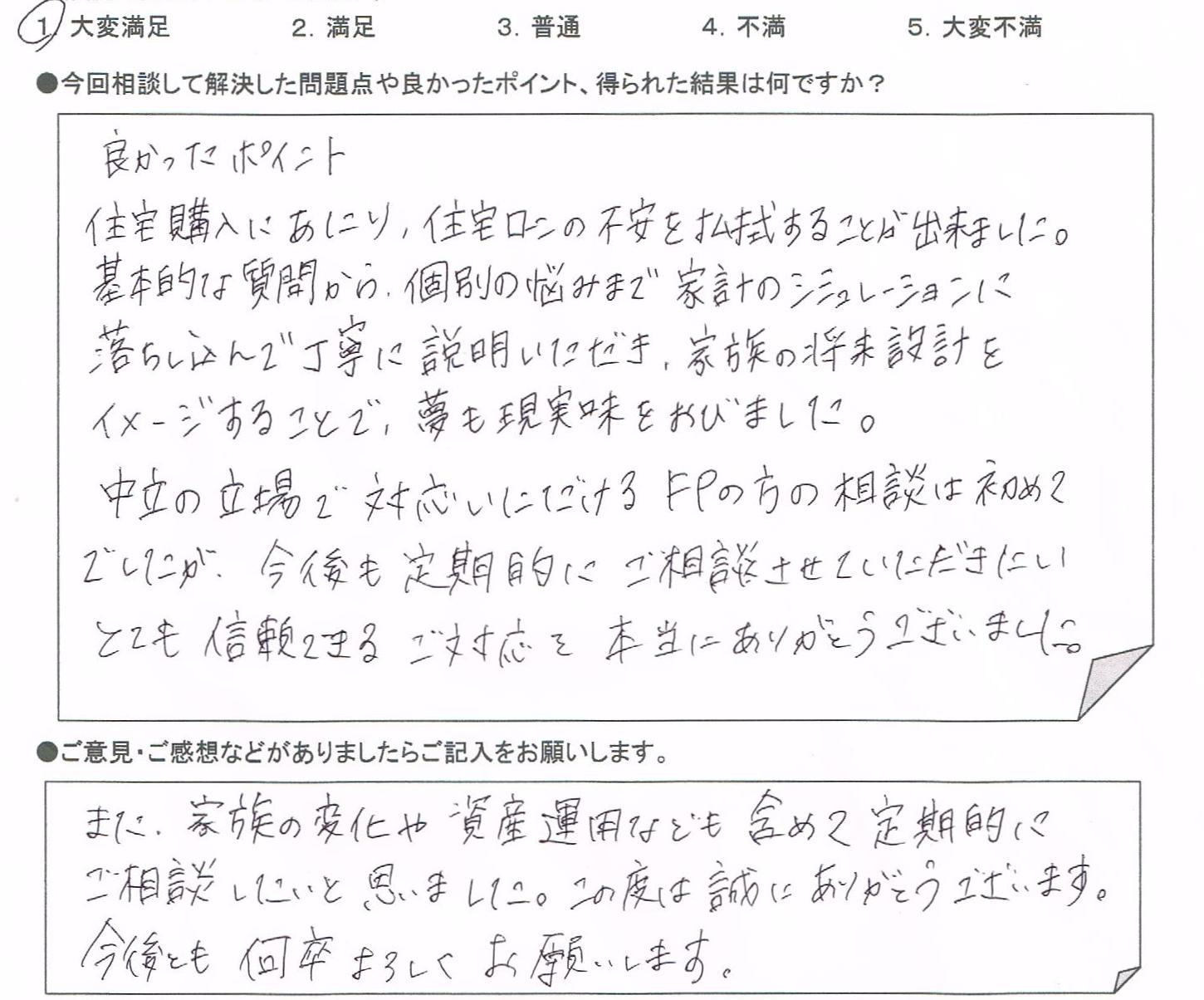 ご相談者の声