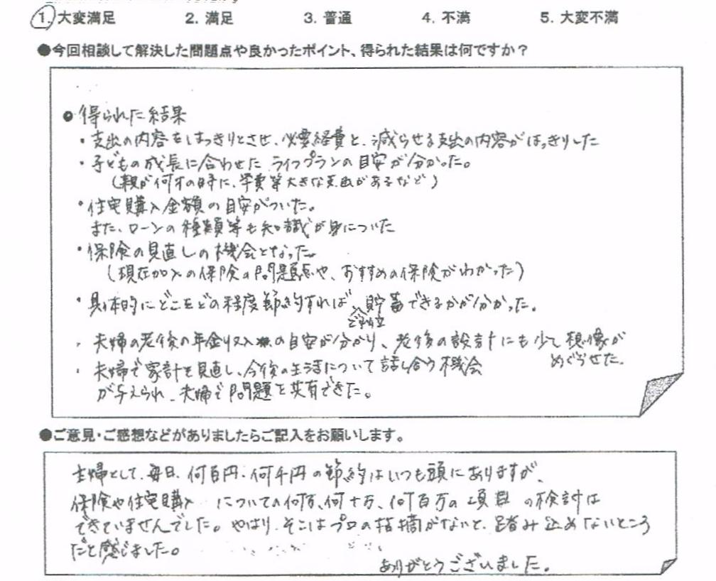 ご相談者の声