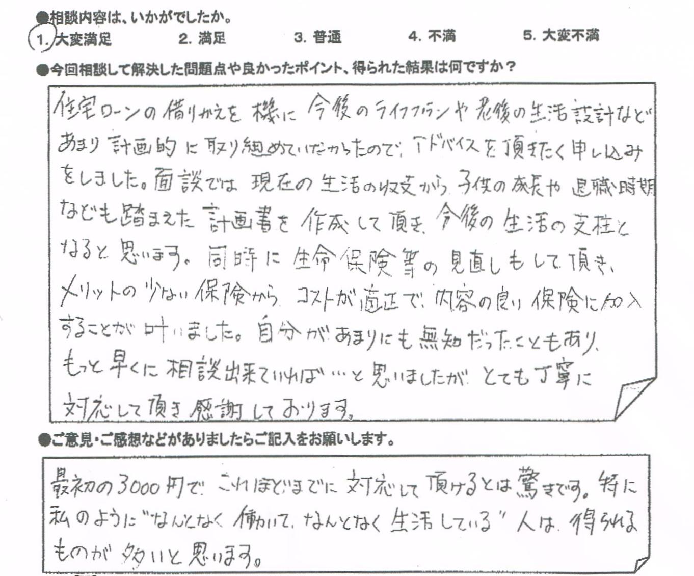 ご相談者の声