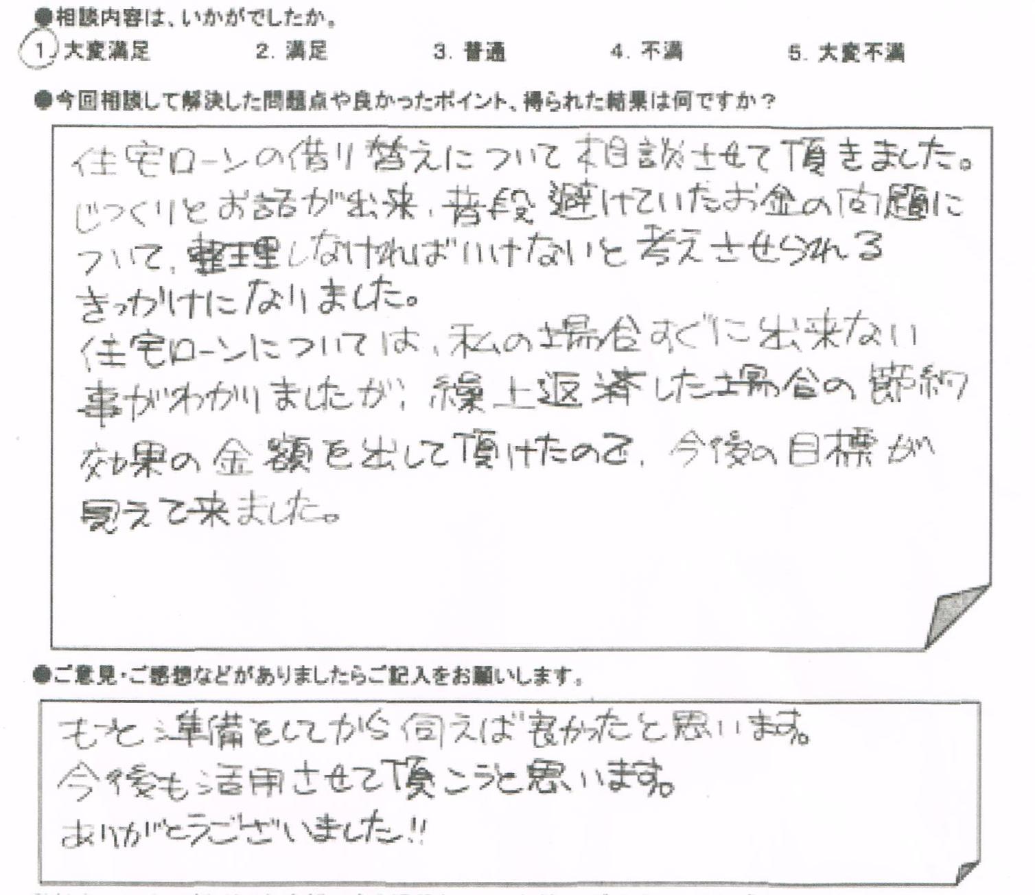 ご相談者の声
