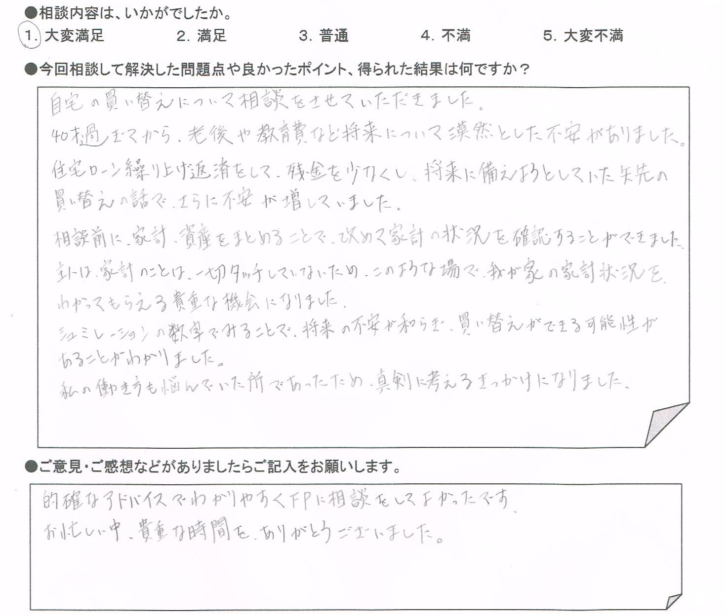 ご相談者の声
