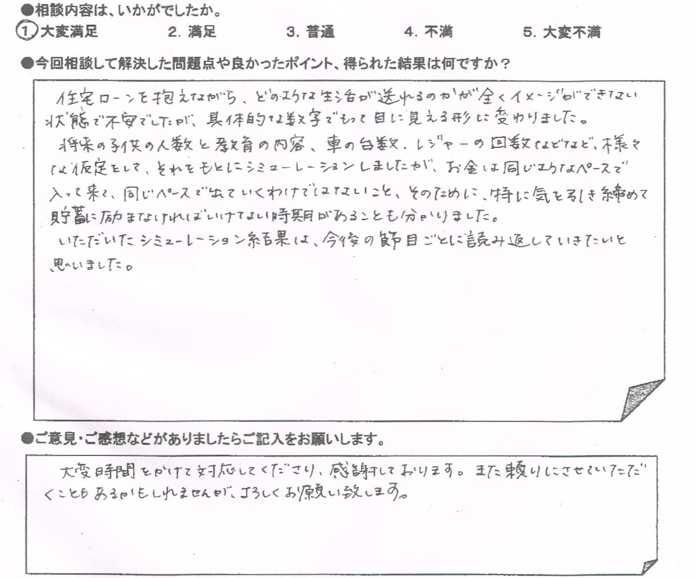 ご相談者の声