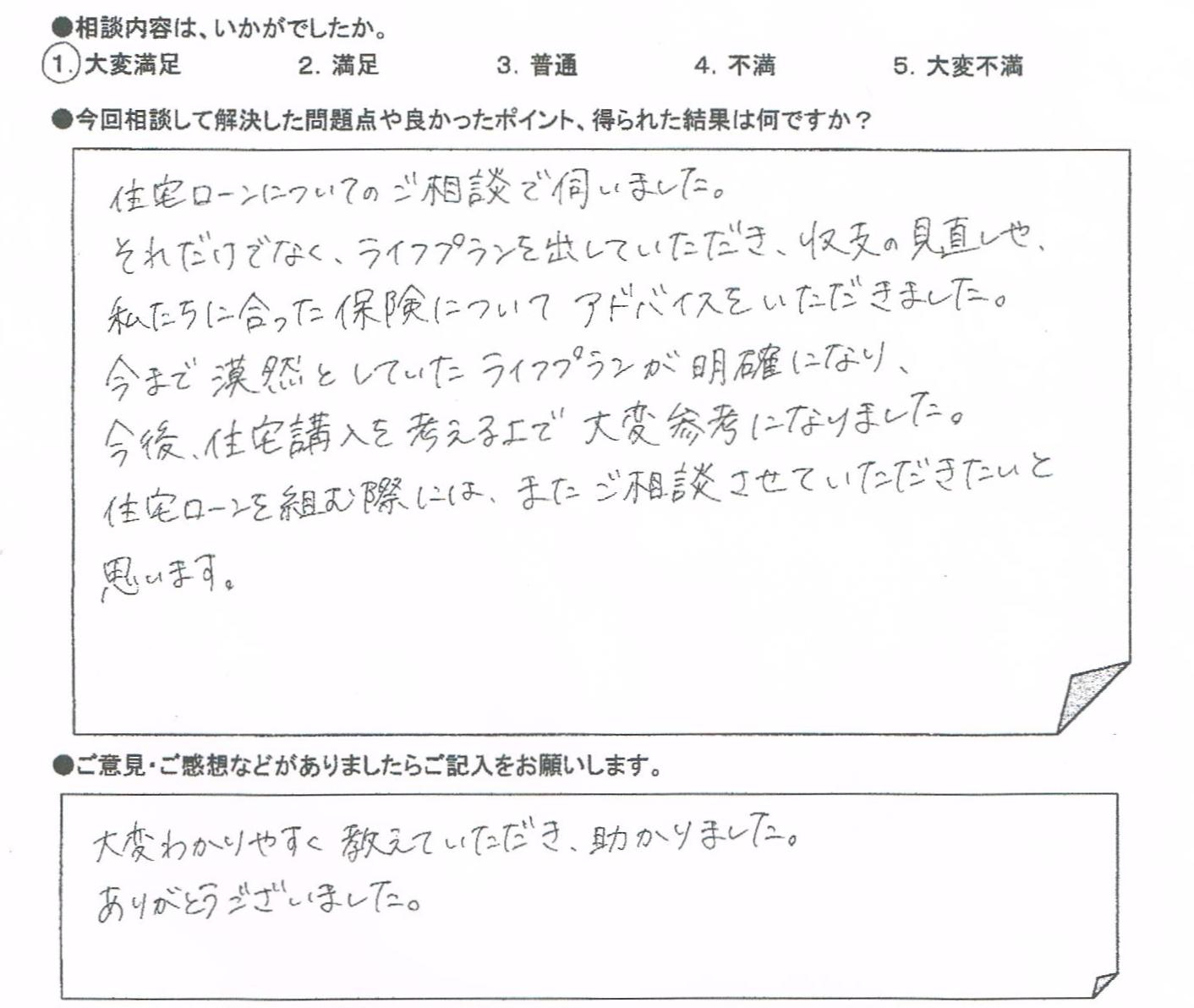 ご相談者の声