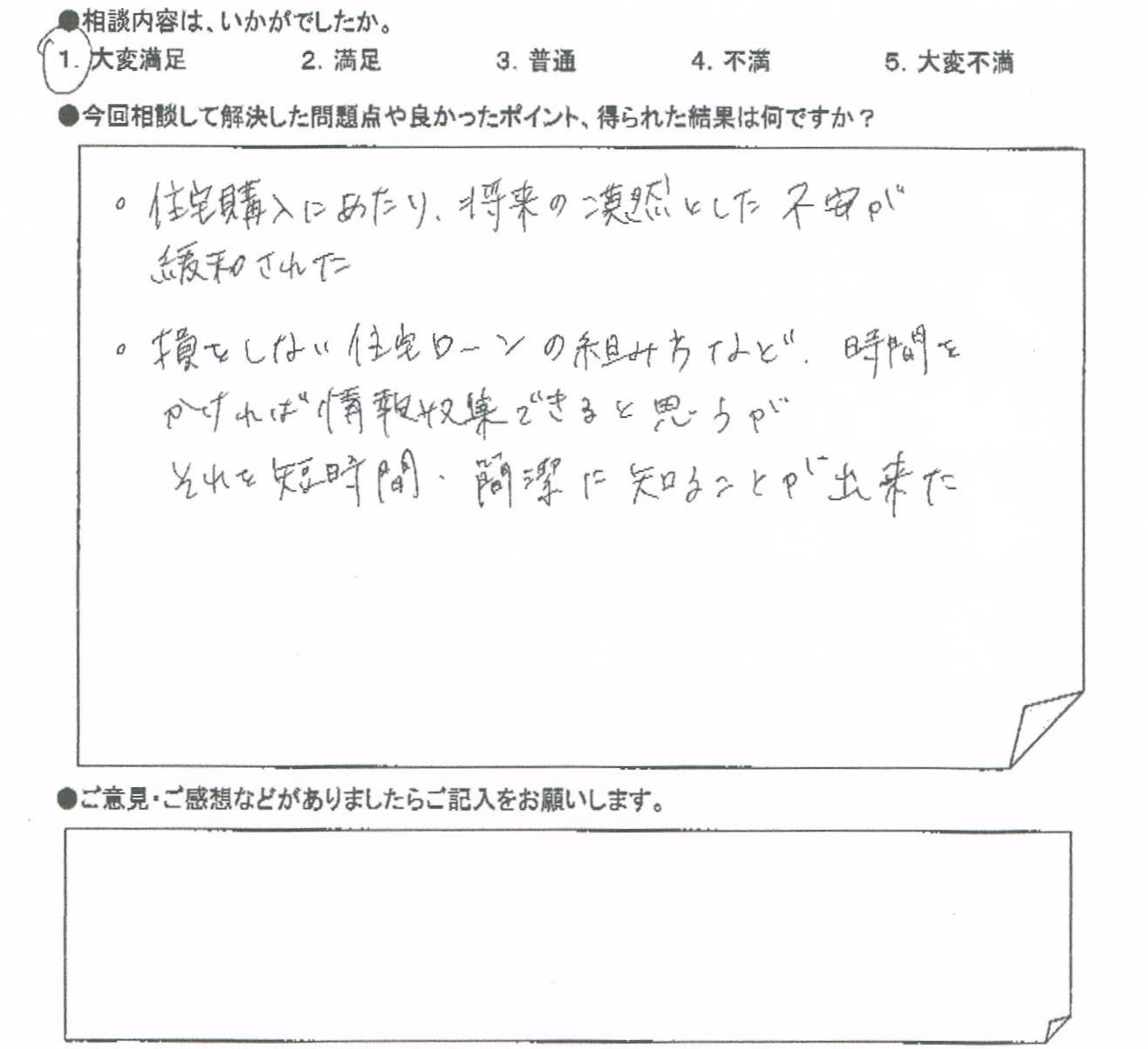ご相談者の声