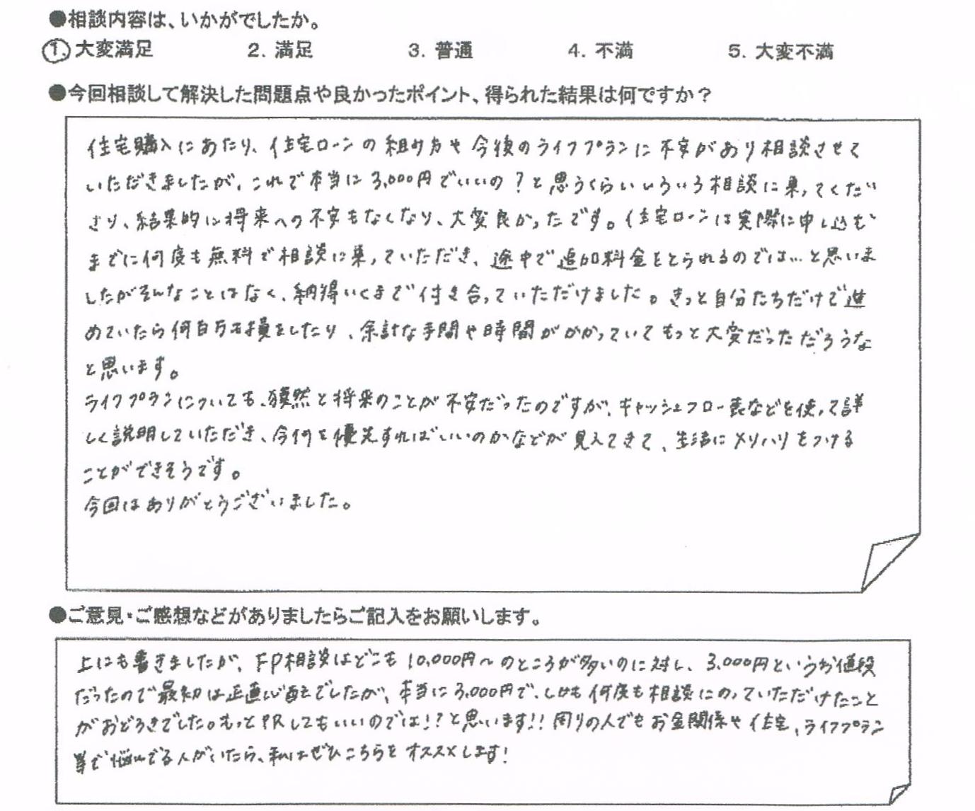 ご相談者の声
