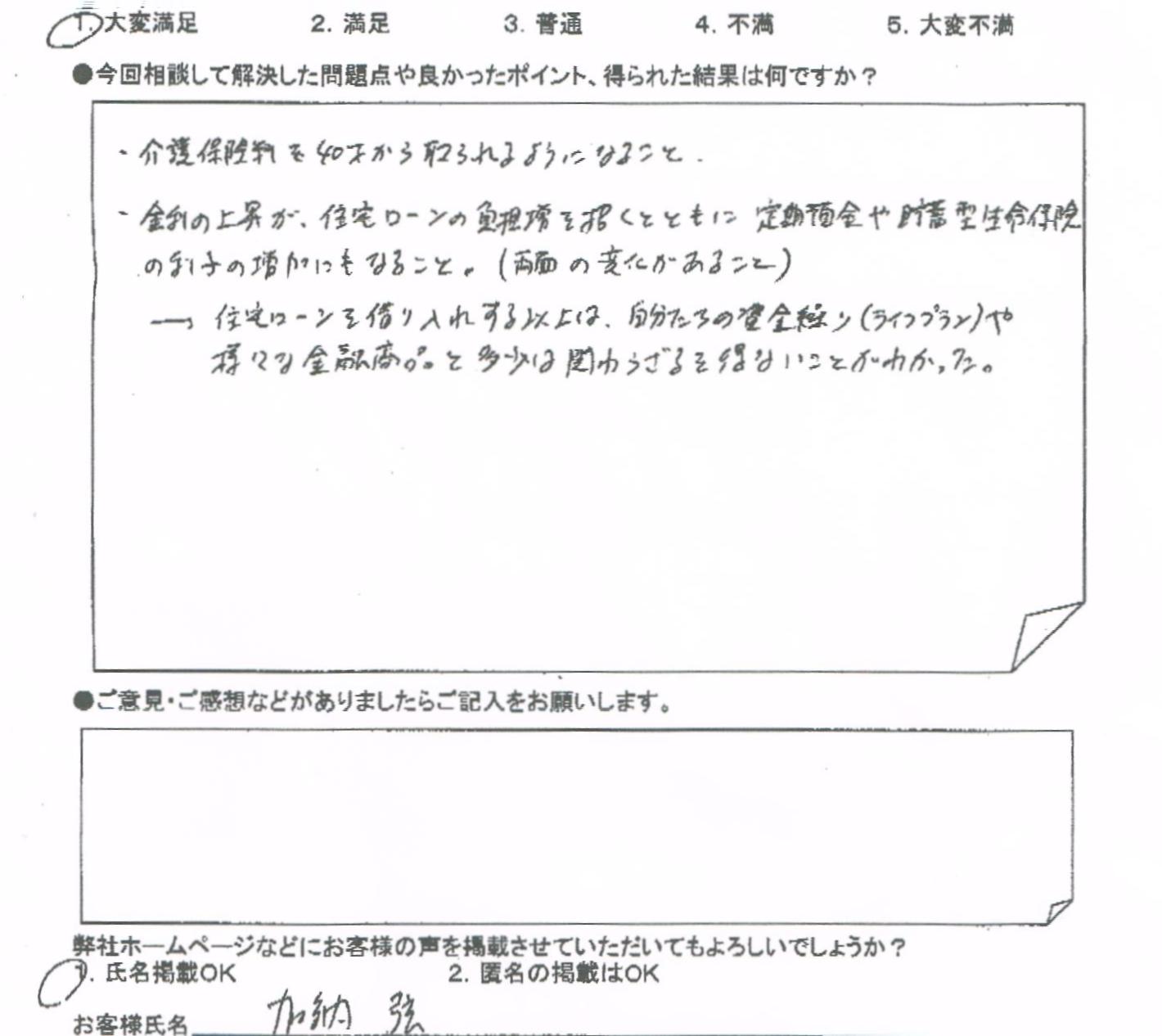 ご相談者の声