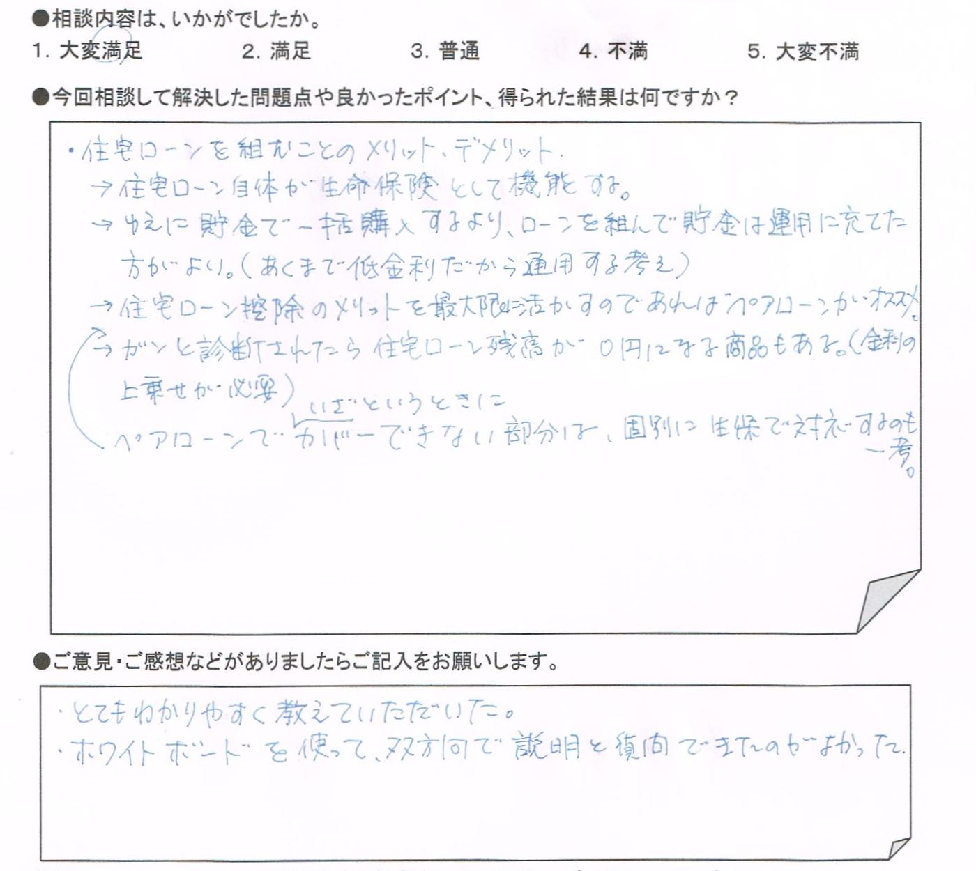 ご相談者の声