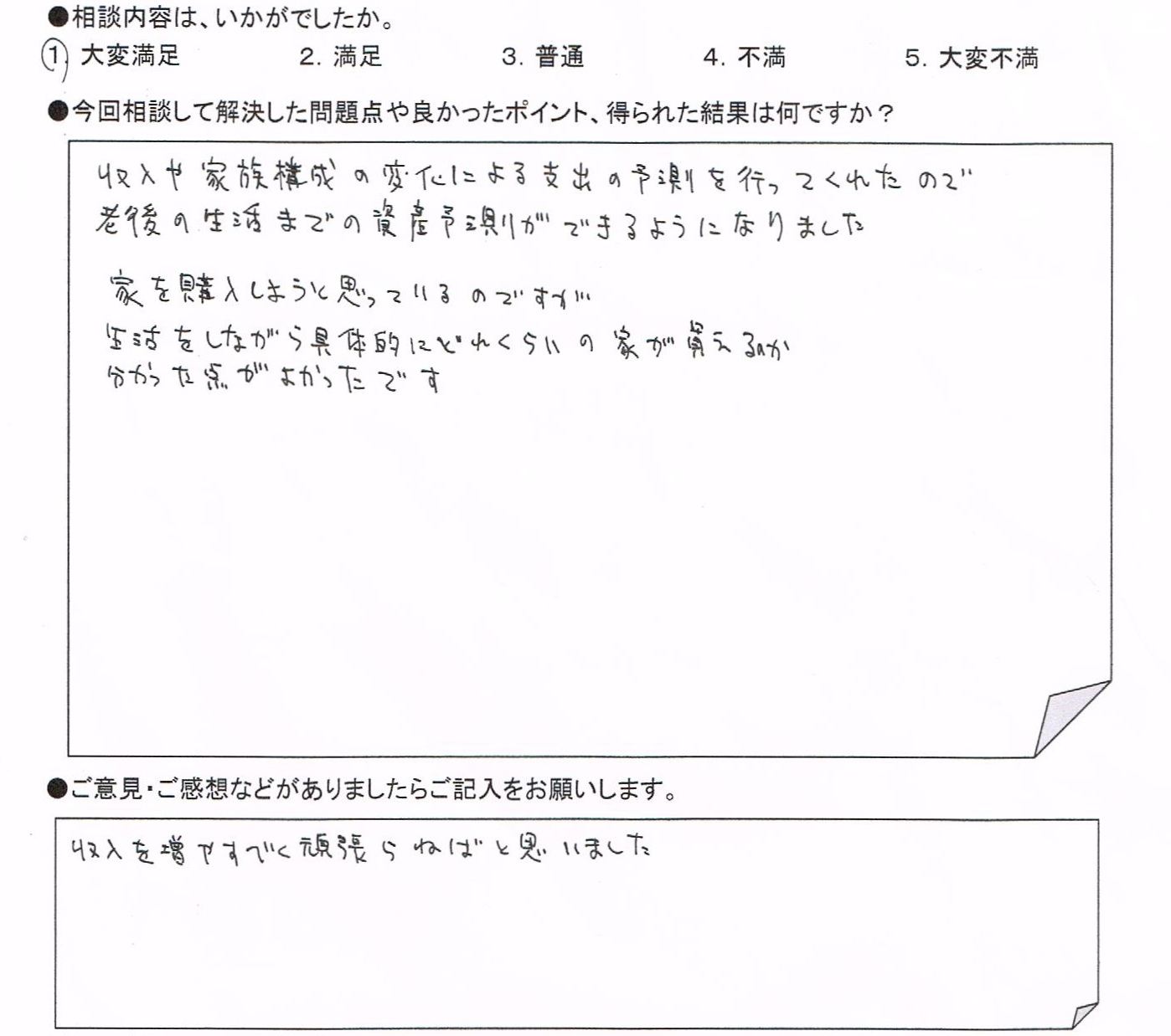 ご相談者の声