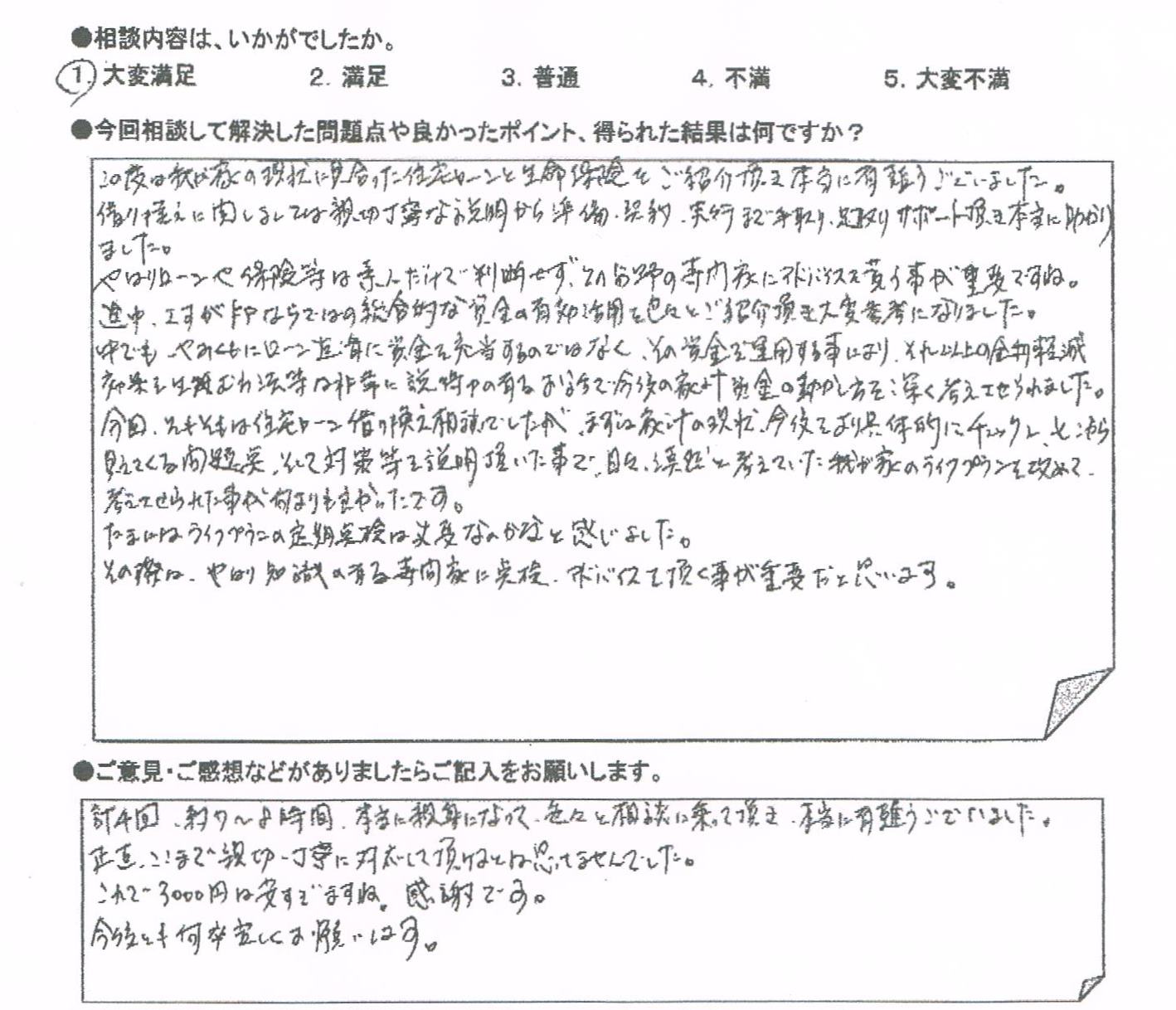 ご相談者の声