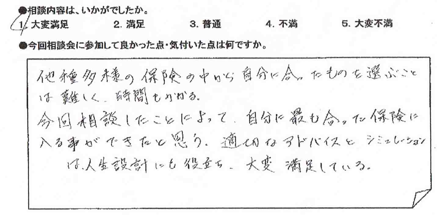ご相談者の声