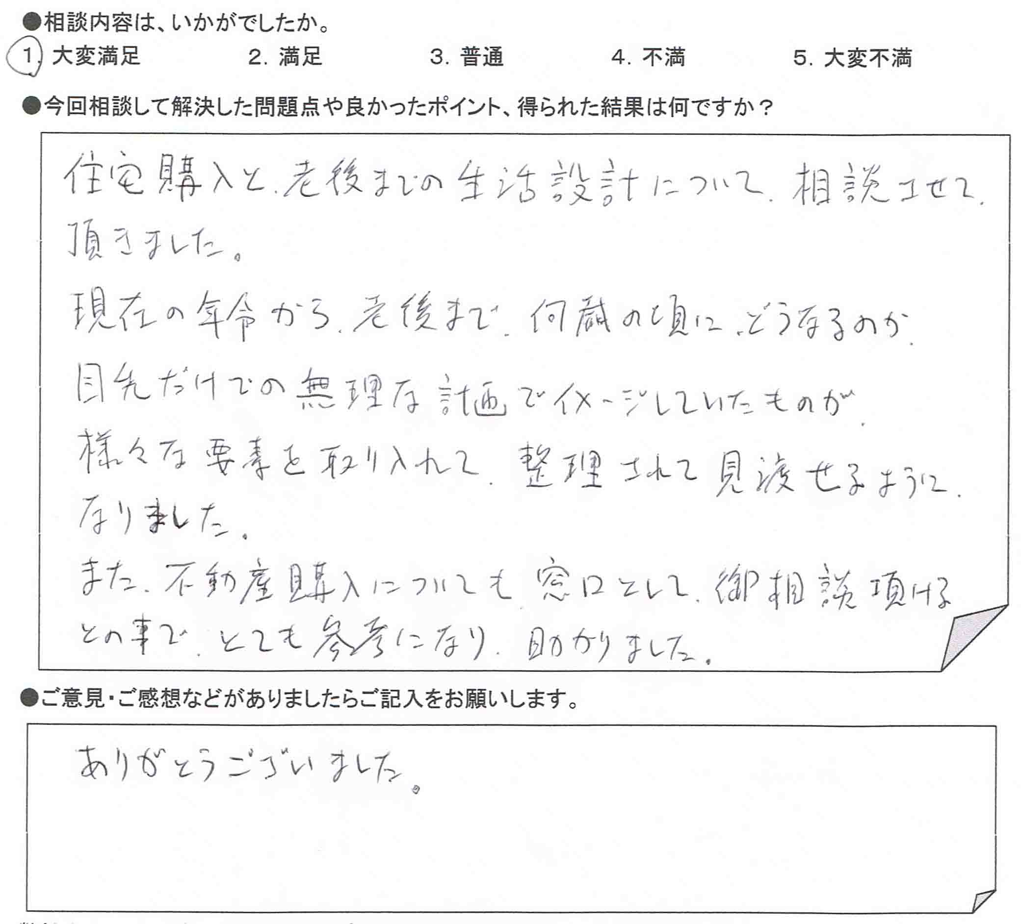 ご相談者の声